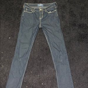 Dark blue skinny jeans